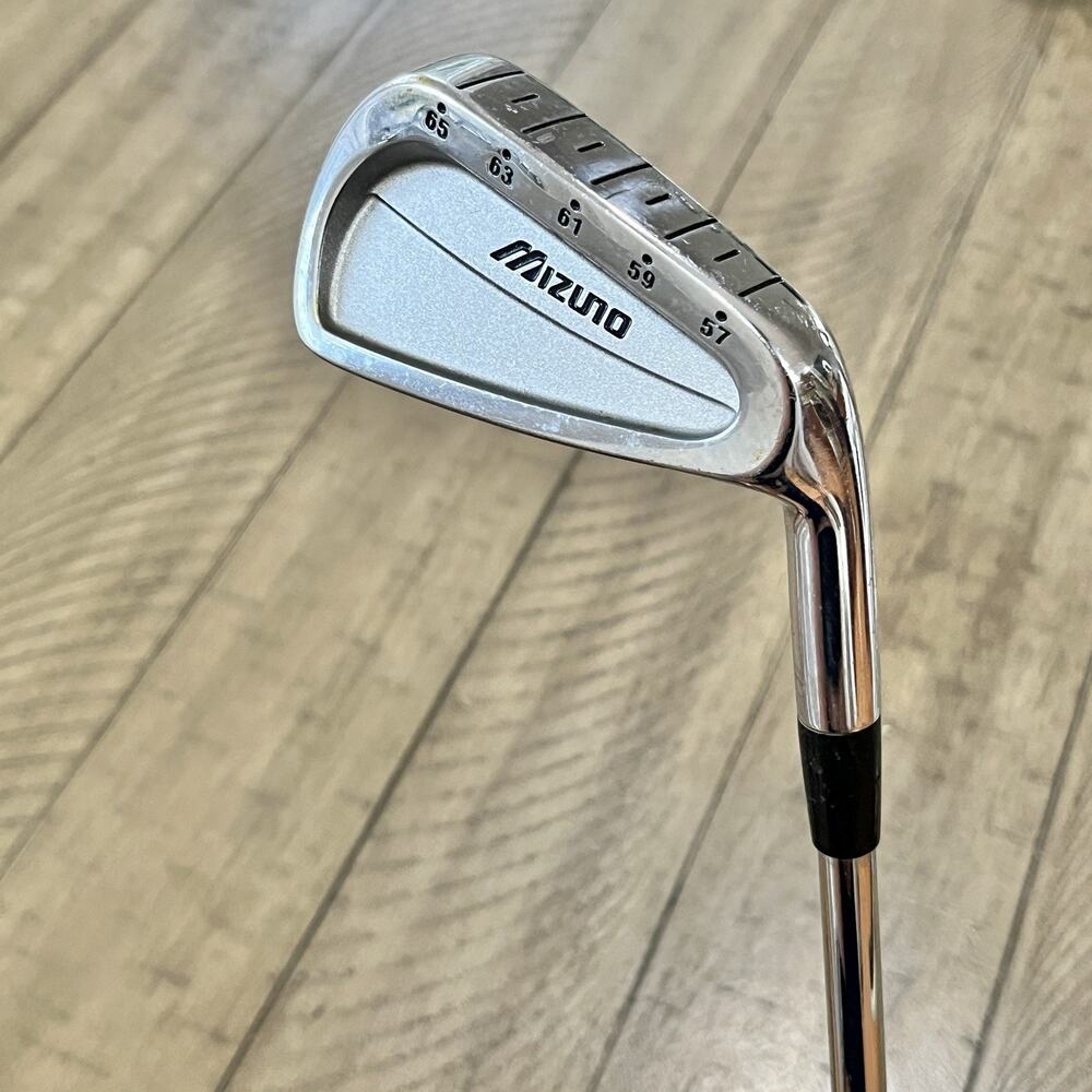Mizuno Lie Fitting Iron Demo Club Combo Flex Fitting Cart Steel Shaft RH 38.25"